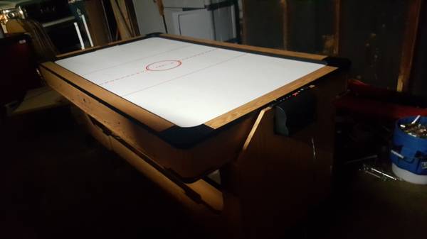 Solo Grand Rapids 3 In 1 Viper Pool Table Air Hockey Ping Pong 82